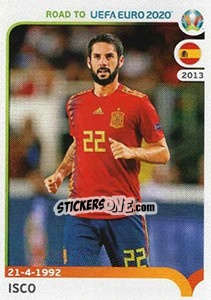 Sticker Isco - Road to UEFA Euro 2020 n. 365 - Panini