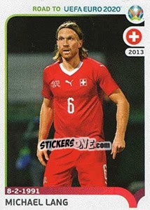 Cromo Michael Lang - Road to UEFA Euro 2020 - Panini