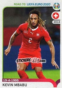 Sticker Kevin Mbabu - Road to UEFA Euro 2020 n. 392 - Panini
