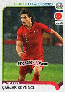 Sticker Çağlar Söyüncü - Road to UEFA Euro 2020 - Panini