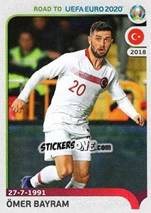 Sticker Ömer Bayram - Road to UEFA Euro 2020 n. 406 - Panini