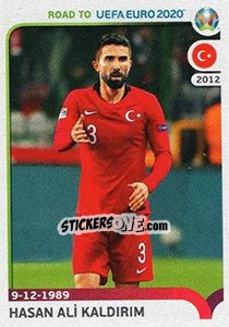 Sticker Hasan Ali Kaldirim - Road to UEFA Euro 2020 n. 407 - Panini