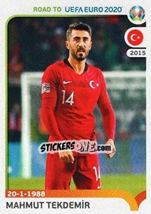 Sticker Mahmut Tekdemir - Road to UEFA Euro 2020 - Panini