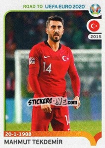 Sticker Mahmut Tekdemir - Road to UEFA Euro 2020 n. 412 - Panini