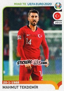 Figurina Mahmut Tekdemir - Road to UEFA Euro 2020 - Panini