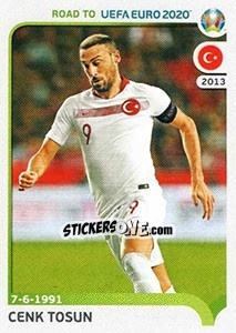 Sticker Cenk Tosun - Road to UEFA Euro 2020 n. 416 - Panini