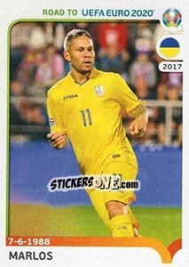 Sticker Marlos - Road to UEFA Euro 2020 n. 428 - Panini