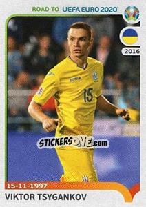 Cromo Viktor Tsygankov - Road to UEFA Euro 2020 - Panini