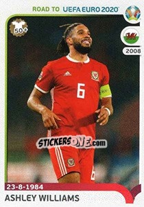 Sticker Ashley Williams - Road to UEFA Euro 2020 n. 438 - Panini