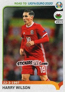 Sticker Harry Wilson - Road to UEFA Euro 2020 n. 445 - Panini
