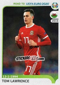 Sticker Tom Lawrence - Road to UEFA Euro 2020 - Panini