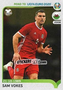 Sticker Sam Vokes - Road to UEFA Euro 2020 n. 448 - Panini
