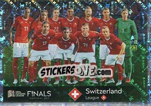 Sticker Team Photo (Switzerland) - Road to UEFA Euro 2020 - Panini