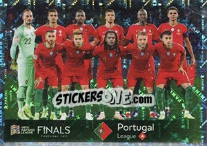 Figurina Team Photo (Portugal) - Road to UEFA Euro 2020 - Panini