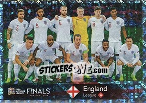 Figurina Team Photo (England) - Road to UEFA Euro 2020 - Panini