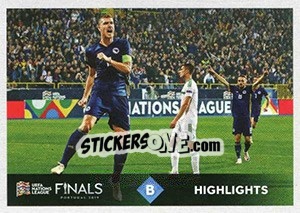 Figurina B Highlights - Road to UEFA Euro 2020 - Panini