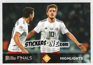 Cromo D Highlights - Road to UEFA Euro 2020 - Panini