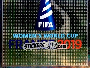Sticker Official Logo (puzzle 2) - FIFA Women's World Cup France 2019 n. 2 - Panini