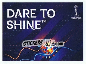 Sticker Dare to Shine - FIFA Women's World Cup France 2019 - Panini