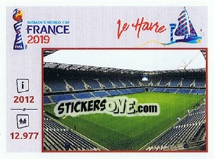 Sticker Stade Océane - FIFA Women's World Cup France 2019 - Panini