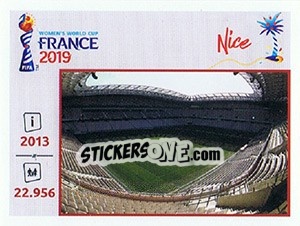 Sticker Stade de Nice - FIFA Women's World Cup France 2019 n. 15 - Panini