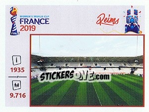 Sticker Stade Auguste-Delaune - FIFA Women's World Cup France 2019 n. 19 - Panini