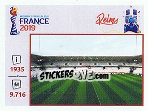 Sticker Stade Auguste-Delaune - FIFA Women's World Cup France 2019 - Panini