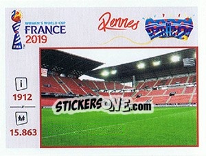 Sticker Roazhon Park - FIFA Women's World Cup France 2019 - Panini