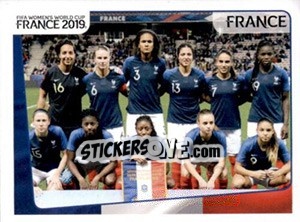 Cromo Team Photo - FIFA Women's World Cup France 2019 - Panini