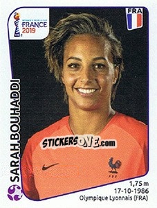 Cromo Sarah Bouhaddi - FIFA Women's World Cup France 2019 - Panini