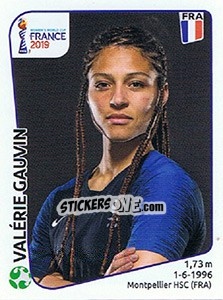 Cromo Valérie Gauvin - FIFA Women's World Cup France 2019 - Panini