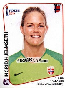 Sticker Ingrid Hjelmseth - FIFA Women's World Cup France 2019 - Panini