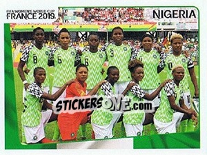 Sticker Team Photo - FIFA Women's World Cup France 2019 - Panini