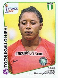 Sticker Tochukwu Oluehi - FIFA Women's World Cup France 2019 - Panini
