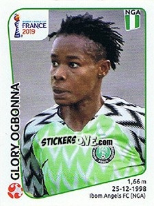 Sticker Glory Ogbonna - FIFA Women's World Cup France 2019 - Panini