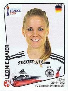 Sticker Leonie Maier - FIFA Women's World Cup France 2019 - Panini