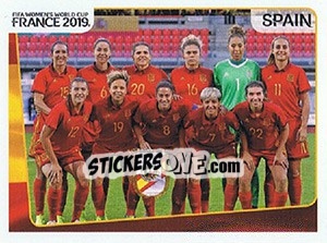 Figurina Team Photo - FIFA Women's World Cup France 2019 - Panini