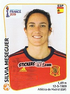 Cromo Silvia Meseguer - FIFA Women's World Cup France 2019 - Panini