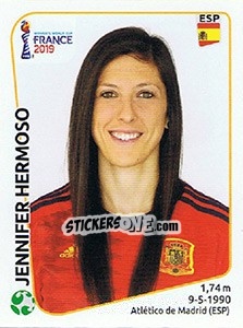 Cromo Jennifer Hermoso - FIFA Women's World Cup France 2019 - Panini