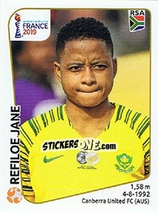 Cromo Refiloe Jane - FIFA Women's World Cup France 2019 - Panini