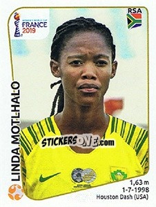 Figurina Linda Motlhalo - FIFA Women's World Cup France 2019 - Panini