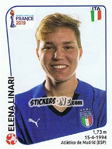 Sticker Elena Linari