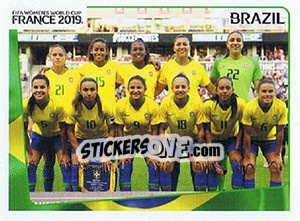 Figurina Team Photo - FIFA Women's World Cup France 2019 - Panini