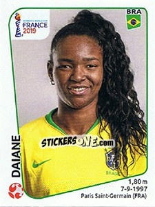 Figurina Daiane - FIFA Women's World Cup France 2019 - Panini