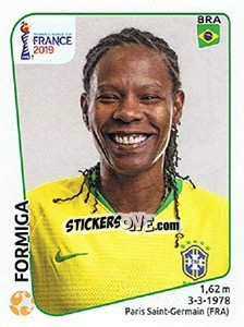 Figurina Formiga - FIFA Women's World Cup France 2019 - Panini