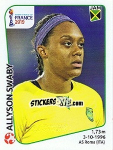 Sticker Allyson Swaby