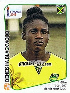 Cromo Deneisha Blackwood - FIFA Women's World Cup France 2019 - Panini