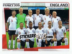 Sticker Team Photo - FIFA Women's World Cup France 2019 - Panini