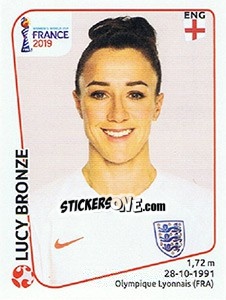 Cromo Lucy Bronze - FIFA Women's World Cup France 2019 - Panini