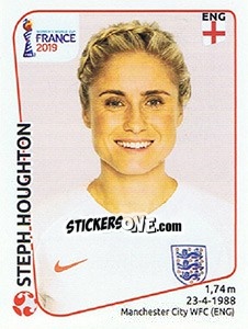 Sticker Steph Houghton - FIFA Women's World Cup France 2019 - Panini